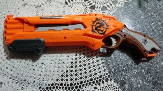 NERF N - STRIKE ELITE Roughcut 2x4 NERF Pump Action SHOTGUN Orange 2