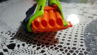 NERF N - STRIKE ELITE Roughcut 2x4 Pump Action SHOTGUN Green NO AMMO 3