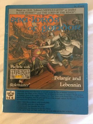 Ice Merp 3400 Sea - Lords Of Gondor W/ Maps