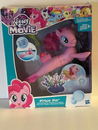 My Little Pony: The Movie Pinkie Pie Swimming Seapony Playset Sparkle Glow Tail