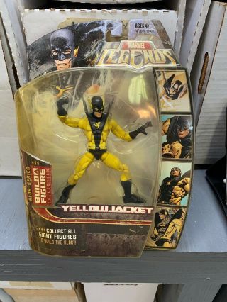 Marvel Legends Series 17 (hasbro Series 2) Action Figure Yellow Jacket