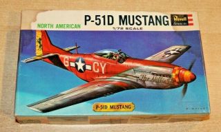 44 - 619 Revell 1/72nd Scale North American P - 51d Mustang Plastic Model Kit