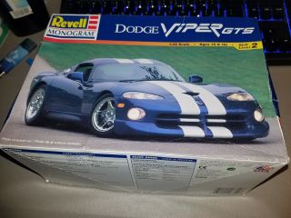 Revell Monogram Dodge Viper Gts 1:25 Scale Plastic Model Kit 85 - 6359 Open