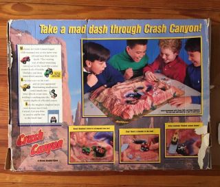 Vtg 1989 Crash Canyon Micro Machines Game 7