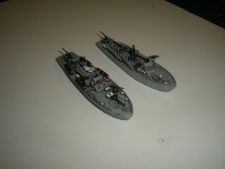 CRUEL SEAS Warlords: American PT Boats one Higgins,  one Elco PAINTED 4