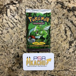 Pokemon Factory 1st Edition Jungle Booster Pack - Vintage
