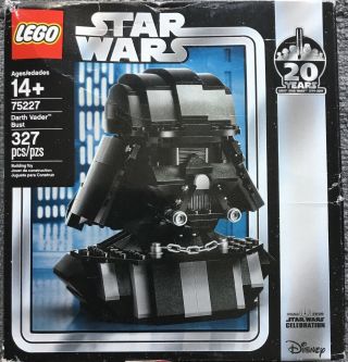 Lego Star Wars 75227 Darth Vader Helmet 20th Anniversary Exclusive
