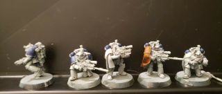 Warhammer 40k,  30k Horus Heresy,  Space Marine Recon Squad,  Scout Sqaud