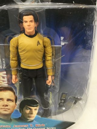 Diamond Select Star Trek Captain Kirk TOS Action Figure 2008 2