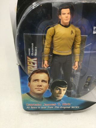Diamond Select Star Trek Captain Kirk TOS Action Figure 2008 3