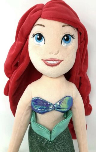 Disney Store - Ariel The Little Mermaid - Plush Doll Soft 20 