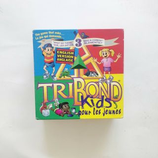 1996 Tribond Kids Board Game What Do These 3 Things Have In Common