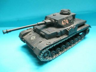 Solido No.  237 1/50 Wwii German Panzer Iv Sd Kfz 161 474 Tank Diecast Model Exc