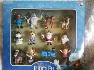 2001 Rudolph The Red Nosed Reindeer Island Of Misfit Toys Xmas Ornaments