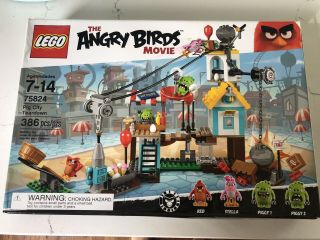 Lego The Angry Birds Movie - Pig City Teardown (75824) -
