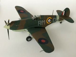 Curtiss P - 40 Kittyhawk,  1/48,  Built & Finished For Display,  Fine.  Ah893
