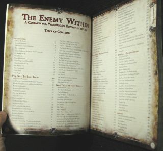 Warhammer Fantasy Roleplay 3rd Ed - The Enemy Within Campaign Book (2012,  Pbk) 3