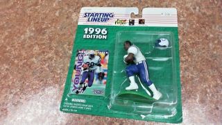 1996 Marshall Faulk Indianapolis Colts Nfl - - Starting Lineup