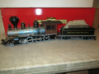 Bachmann 91605 Denver & Rio Grande 10 4 - 6 - 0 Steam Locomotive & Tender