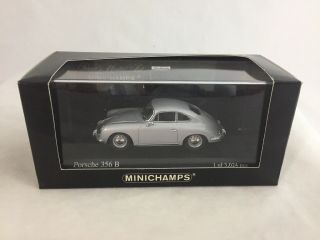 1/43 Minichamps 1961 Porsche 356 B Coupe,  Silver,  1/3,  024 Pc.  400 064300