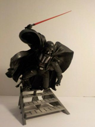 Star Wars Hasbro Unleashed Display Statue Figure Rotj Darth Vader Final Duel