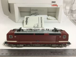 Marklin Ho Scale Ac 3443 Dr Br243 Locomotive Germany Dr Inserts