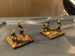 28mm Napoleonic French 3rd Legere 4 Men Absolutely Prof Painted