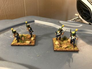 28mm Napoleonic French 3rd Legere 4 Men Absolutely Prof Painted 2