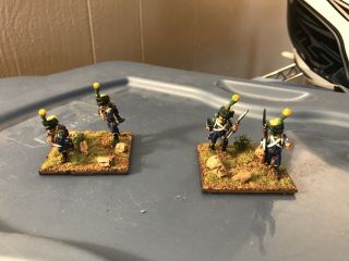 28mm Napoleonic French 3rd Legere 4 Men Absolutely Prof Painted 3