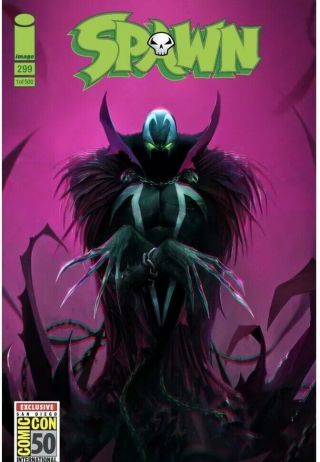 Pre - Sdcc 2019 Skybound Image Spawn 299 By Todd Mcfarlane Comic Cover