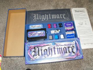 Complete Vintage Nightmare The Video Board Game Chieftain Vhs 1991 -