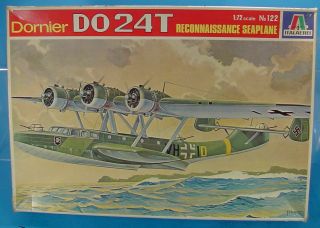 1/72 Italerei 122 German Dornier Do24t Reconnaissance Seaplane Airplane Kit