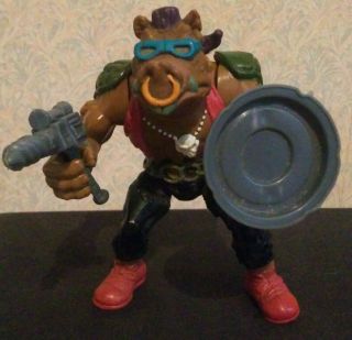 Tmnt Bebop With Accessories 1988 Playmates