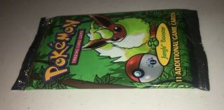 1999 Pokemon Jungle Booster Pack 1st Edition Flareon Vintage Toy 2