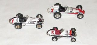 Gmp 7681 1/43 A.  J.  Foyt / Bowes Seal Fast 3 Car Set In Wood Box