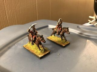 28mm Napoleonic British 3rd Dragoons 2 Mounted Soldier Painted Colors 2