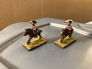 28mm Napoleonic British 3rd Dragoons 2 Mounted Soldier Painted Colors 4