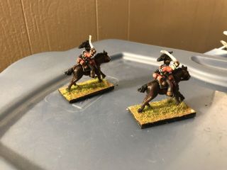 28mm Napoleonic British 3rd Dragoons 2 Mounted Soldier Painted Colors 8