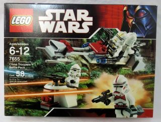 Lego Star Wars 7655 Clone Troopers Battle Pack Set