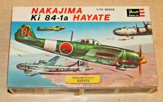 44 - 637 Revell 1/72nd Scale Nakajima Ki - 84 - 1a Hayate (frank) Plastic Model Kit