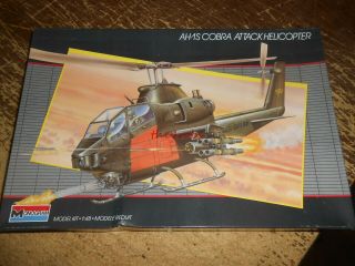 Monogram Ah - 1s Cobra Attack Helicopter Model Unstarted 1/48