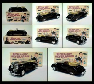 Never Say Never Again Code 3 Black Bentley Sean Connery With Code 3 Display Box