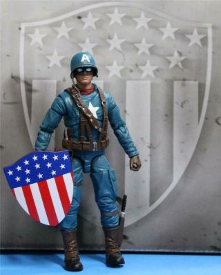 Marvel Legends Ultimate Captain America 6 - Inch Action Figure No Motorcycle