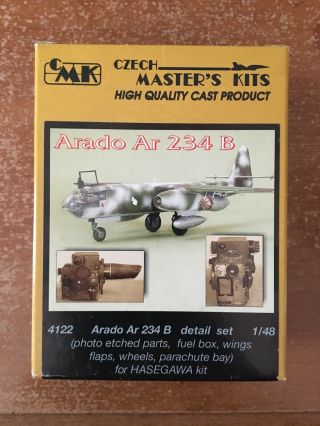 Conversion Set For Me 262 A - 1b - Cmk Models - 1/48 Scale Resin Kit 4122