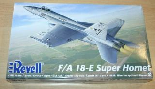 41 - 5850 Revell 1/48th Scale Mcdonnell - Douglas F/a - 18e Hornet Plastic Model Kit