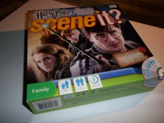 Harry Potter Scene It Complete Cinematic Journey Dvd Board Game 100 Complete