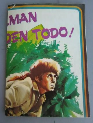 1974 Spanish Madelman Toys Poster 2 Sided 6