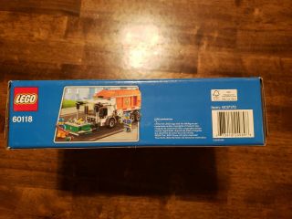 LEGO City 60118 Garbage Truck Trash Box 248 pc SET,  RETIRED 5