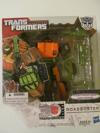 Transformers: Generations - Voyager Class - Roadbuster - - Light Wear