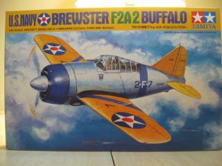 Tamiya 1/48 U.  S.  Navy Brewster F2a - 2 Buffalo 61031